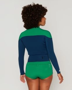 Haze 2mm Yulex Jacket - Lush -Seea Shop SP23 Haze Palisades Yulex Lush Jaz 109